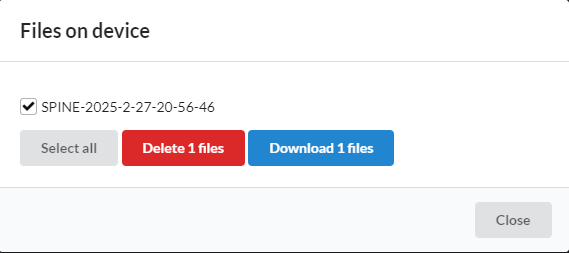 Download config