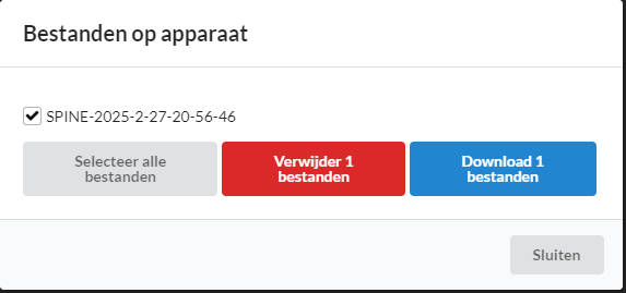 Download config